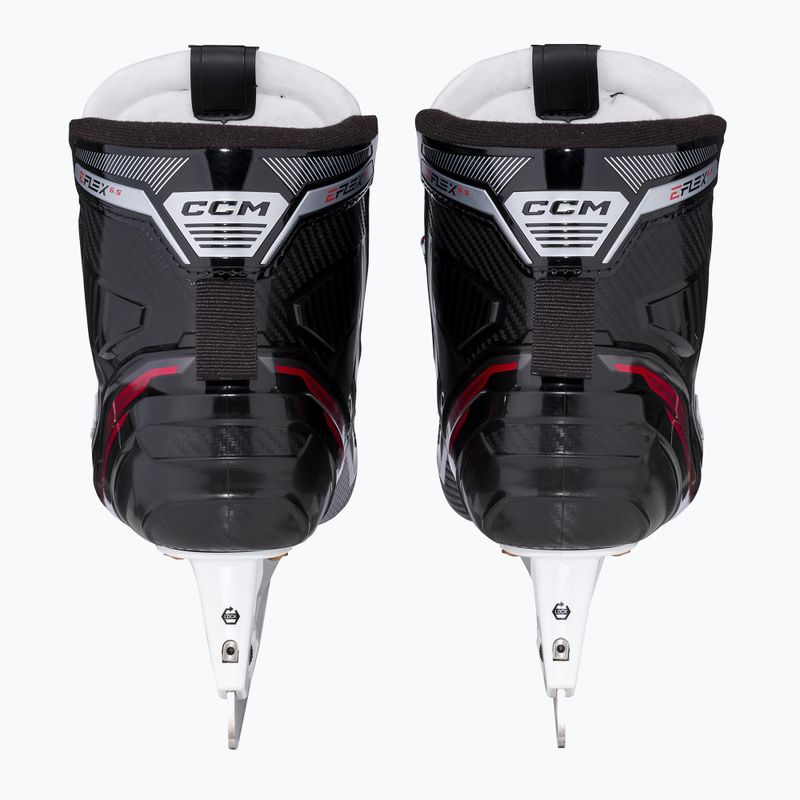 Pattini da hockey da portiere CCM da uomo EFlex 6.5 SR nero 6
