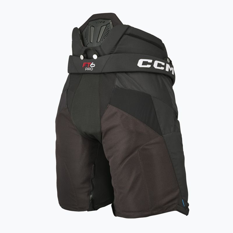 Pantaloni da hockey CCM da uomo JetSpeed FT6 Pro SR nero 2