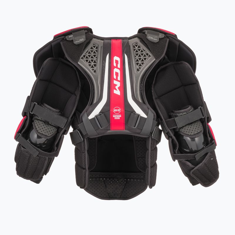 Gilet da portiere di hockey da uomo CCM Eflex 6 black 2