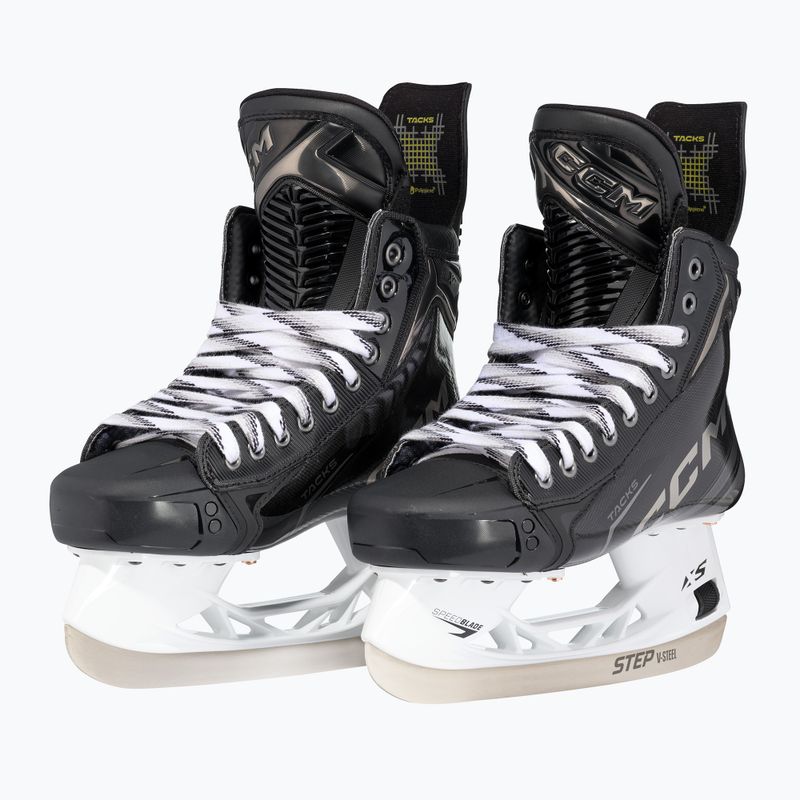 Pattini da hockey uomo CCM Tacks XF SR REGULAR black 2