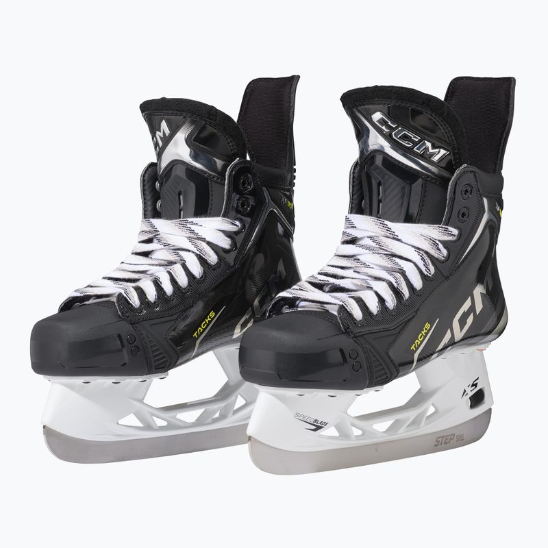 Pattini da hockey da uomo CCM Tacks XF90 SR nero 2