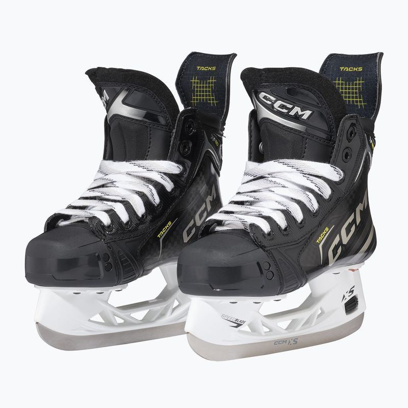 Pattini da hockey CCM Tacks XF80 INT nero 2