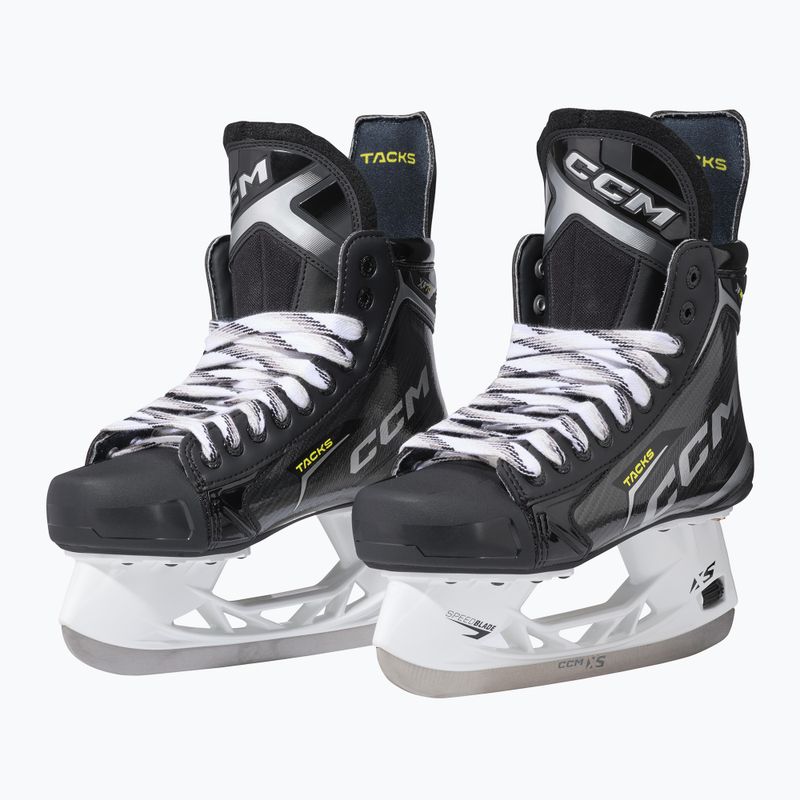 Pattini da hockey da uomo CCM Tacks XF70 SR nero 2