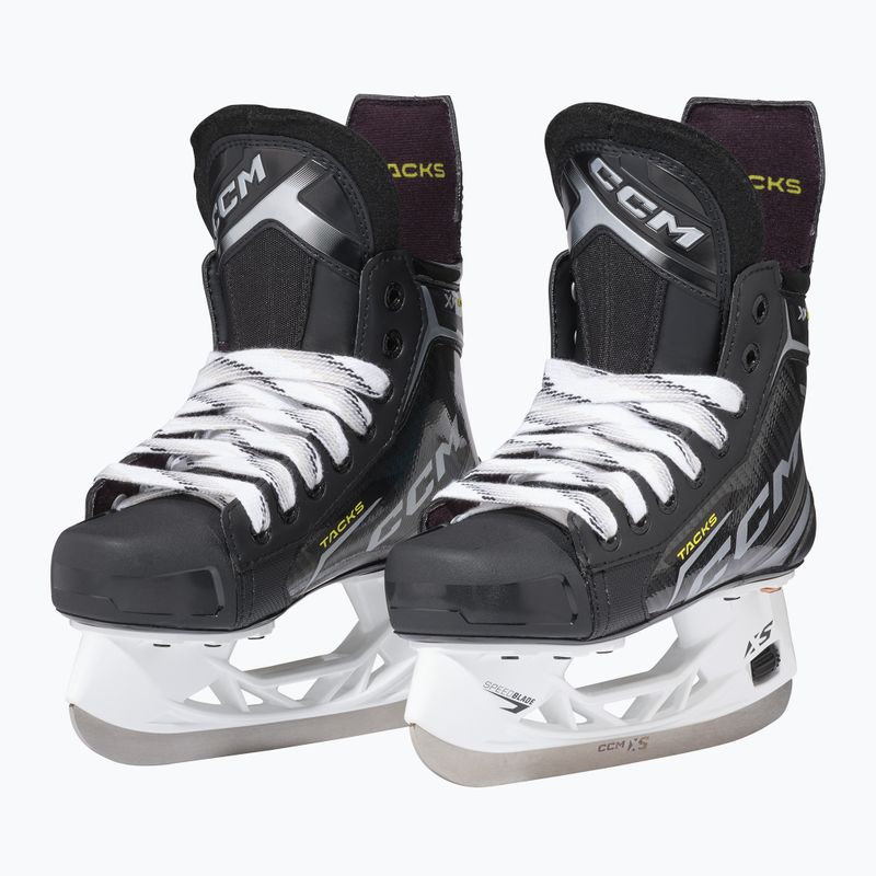 Pattini da hockey CCM Tacks XF70 INT nero 2