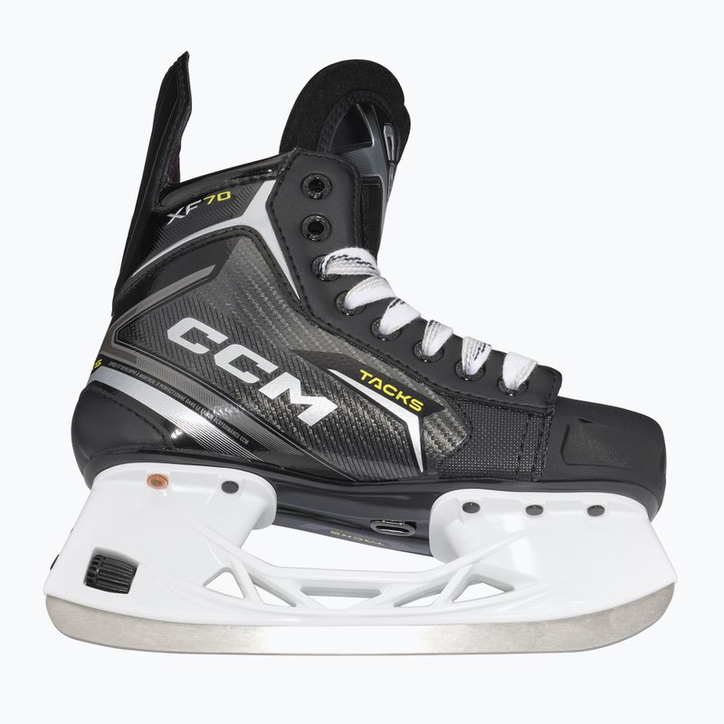 Pattini da hockey per bambini CCM Tacks XF70 JR nero 5