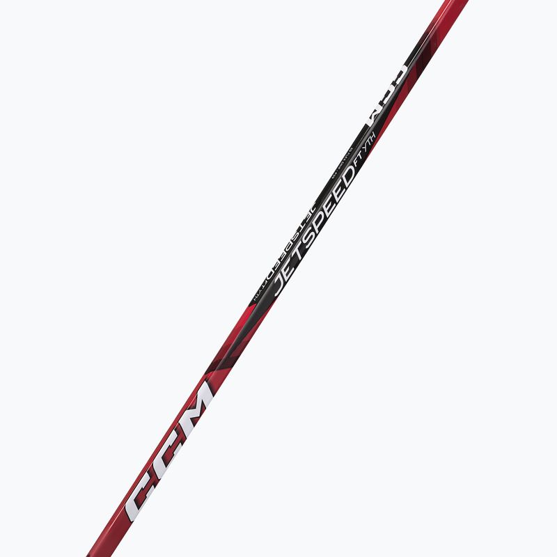 Stecca da hockey junior CCM JetSpeed FT Youth black/red 5