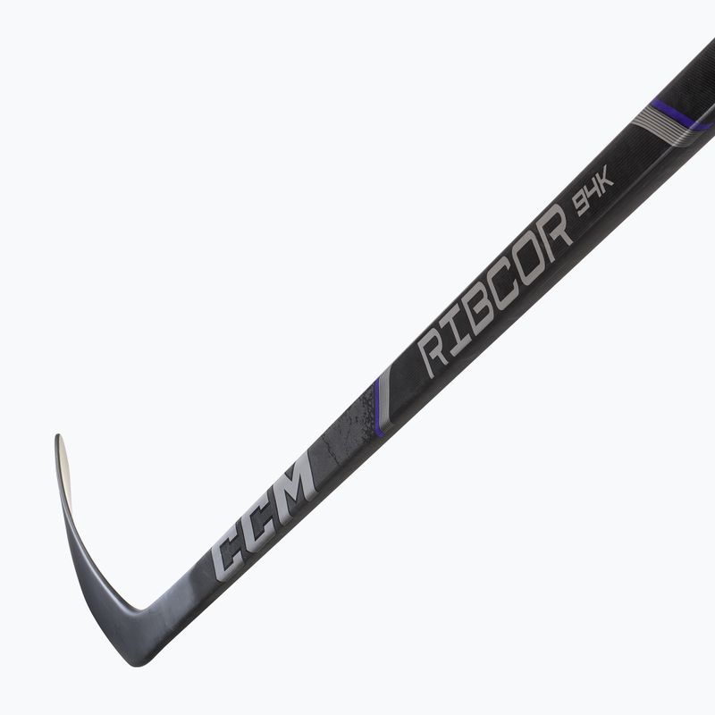 Bastone da hockey per bambini CCM Ribcor 94K YTH nero 3
