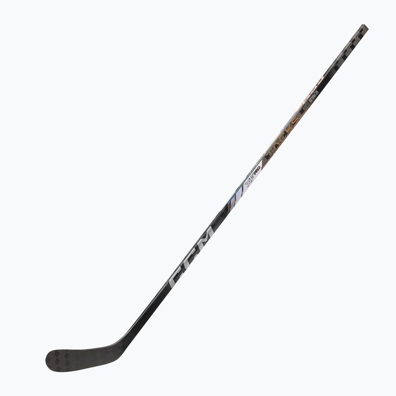 Bastone da hockey CCM Tacks XF Pro SR nero