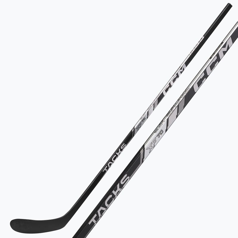 Bastone da hockey CCM Tacks XF70 SR nero 6