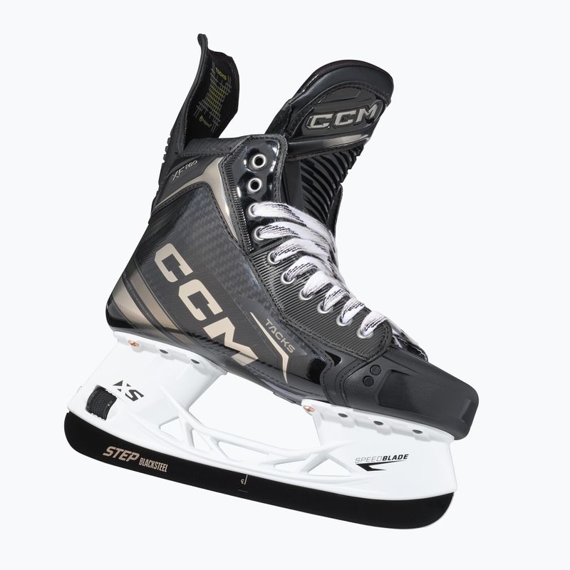 Pattini da hockey su ghiaccio uomo CCM Tacks XF Pro SR TAPERED black 6