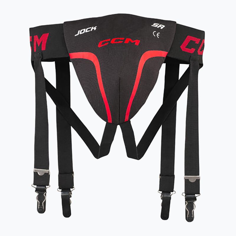 Uomo CCM Jock Combo Suspensor SR nero/rosso