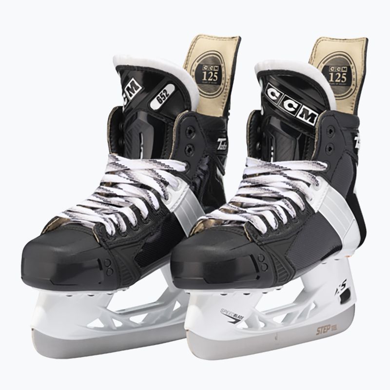 CCM Retro Tacks pattini da hockey da uomo 652 SR nero 2