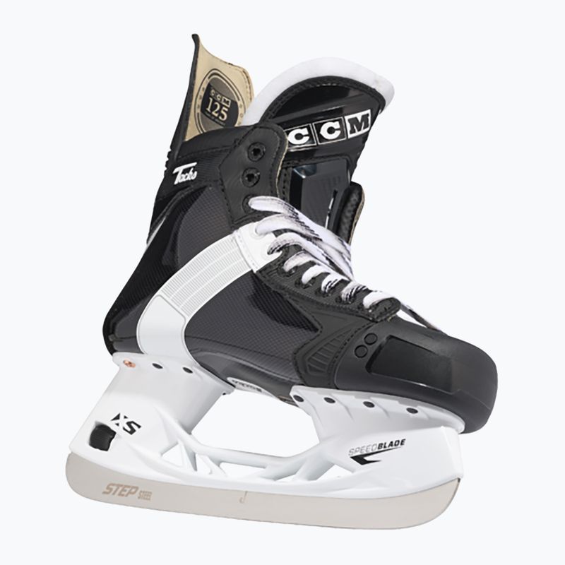 CCM Retro Tacks pattini da hockey da uomo 652 SR nero 6