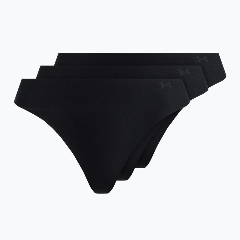 Under Armour Ps Thong slip donna 3 pezzi nero/nero/grafite