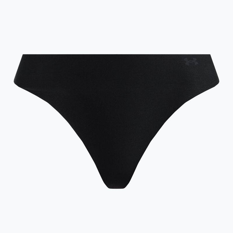 Under Armour Ps Thong slip donna 3 pezzi nero/nero/grafite 2