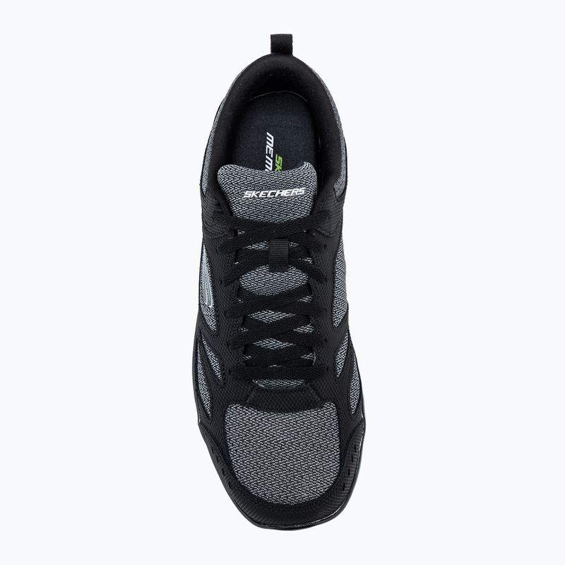 SKECHERS Summits South Rim nero/bianco scarpe da uomo 5