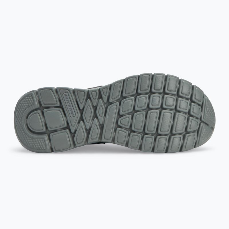 SKECHERS Burns Agoura nero/grigio scarpe da uomo 4