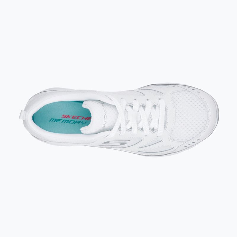 Scarpe da donna SKECHERS Summits Suited bianco/argento 10