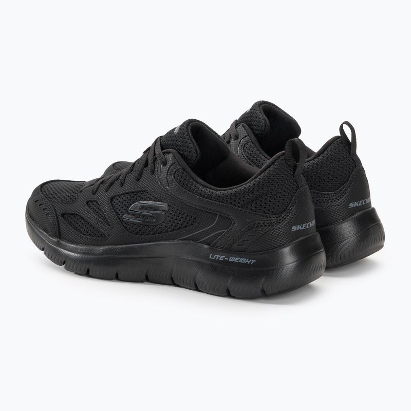 SKECHERS Summits South Rim nero scarpe da uomo 3