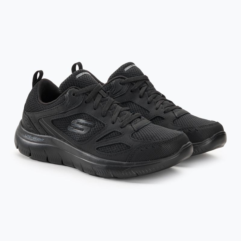 SKECHERS Summits South Rim nero scarpe da uomo 4