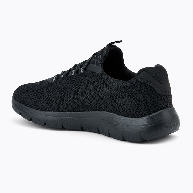 SKECHERS scarpe da uomo Summits nero 3