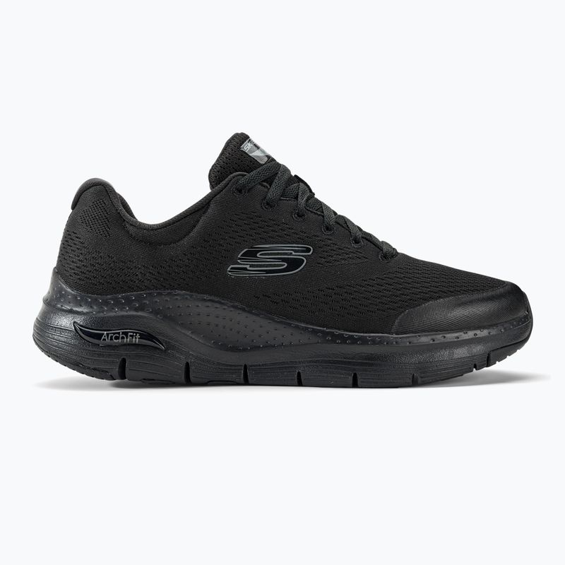 SKECHERS scarpe da uomo Arch Fit nero 2