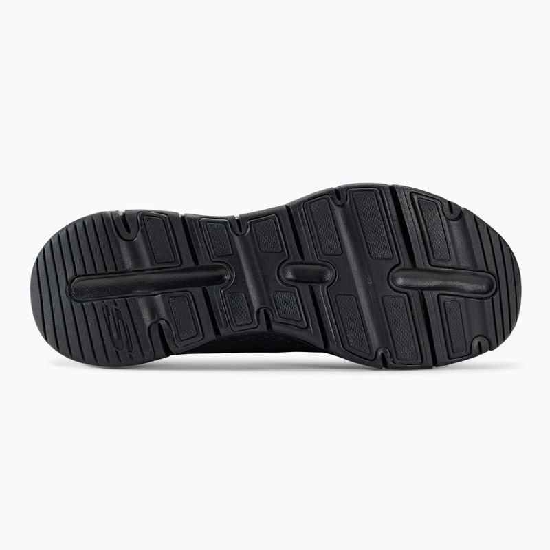SKECHERS scarpe da uomo Arch Fit nero 5