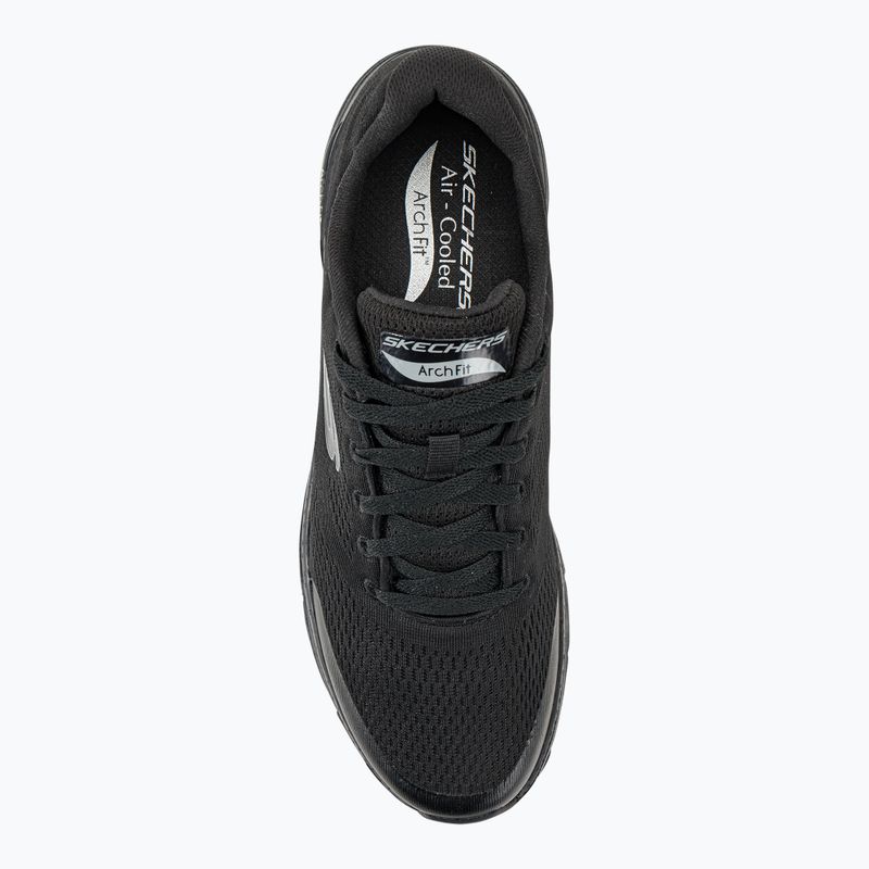 SKECHERS scarpe da uomo Arch Fit nero 6
