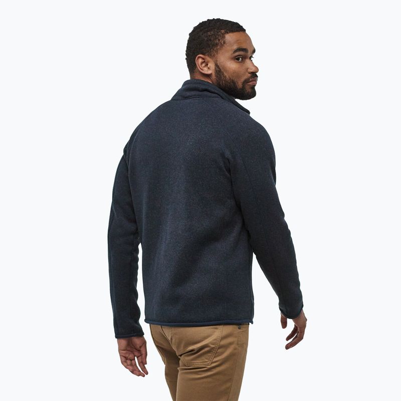 Uomo Patagonia Better Sweater Felpa da trekking in pile nuovo navy 3