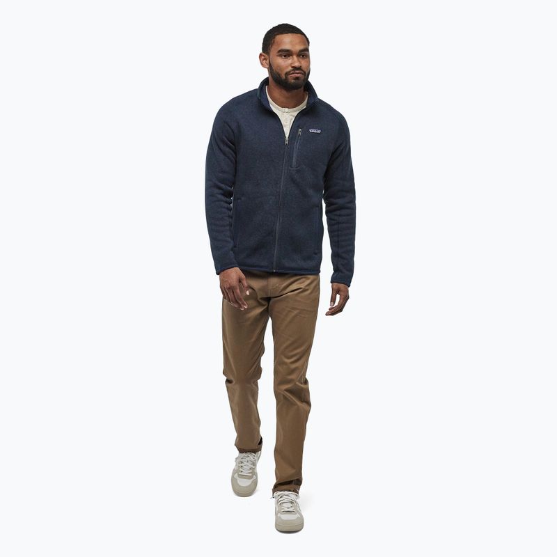 Uomo Patagonia Better Sweater Felpa da trekking in pile nuovo navy 2