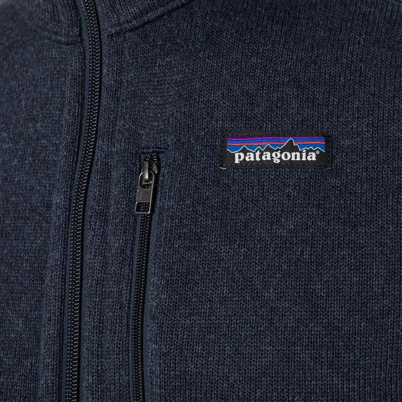 Uomo Patagonia Better Sweater Felpa da trekking in pile nuovo navy 7