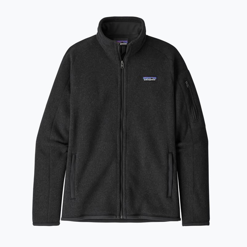 Felpa da trekking in pile da donna Patagonia Better Sweater nero 4