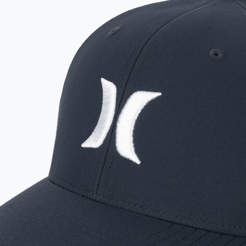 Cappello da baseball Hurley H2O Dri O&O ossidiana da uomo 3