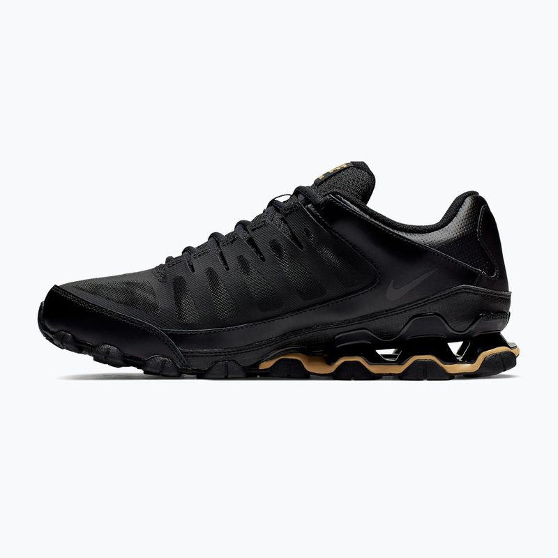 Scarpe da allenamento uomo Nike Reax 8 TR Mesh black/black/metallic gold 2