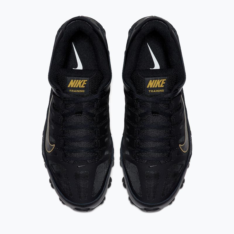 Scarpe da allenamento uomo Nike Reax 8 TR Mesh black/black/metallic gold 4