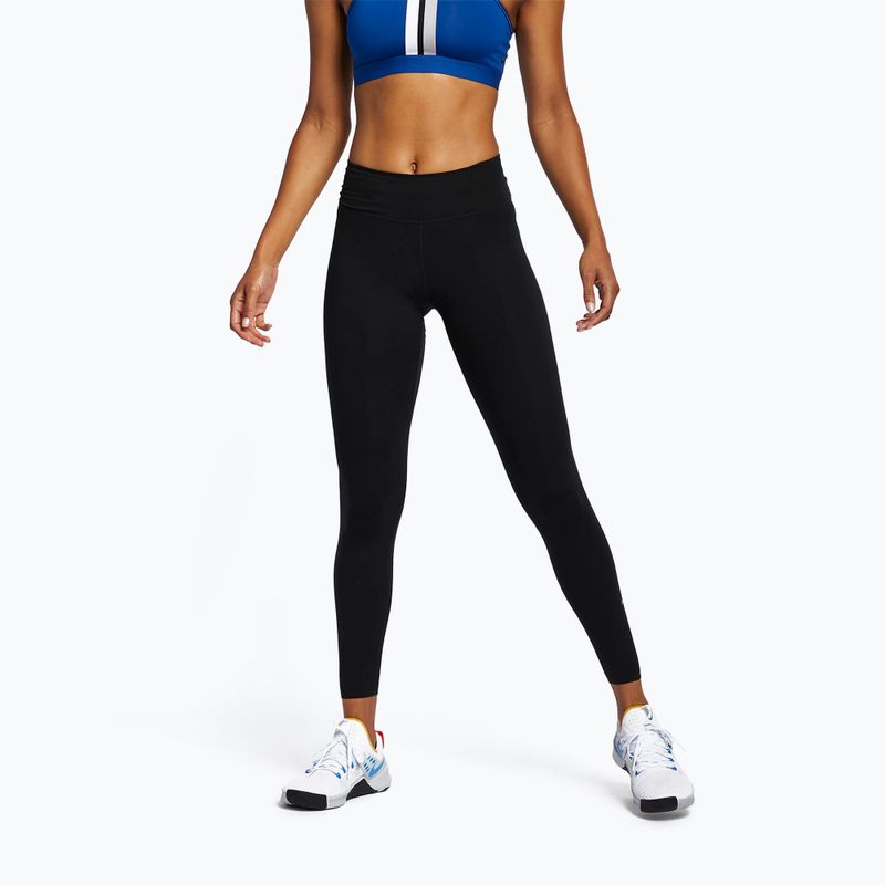 Leggings donna Nike One Luxe nero/chiaro 4