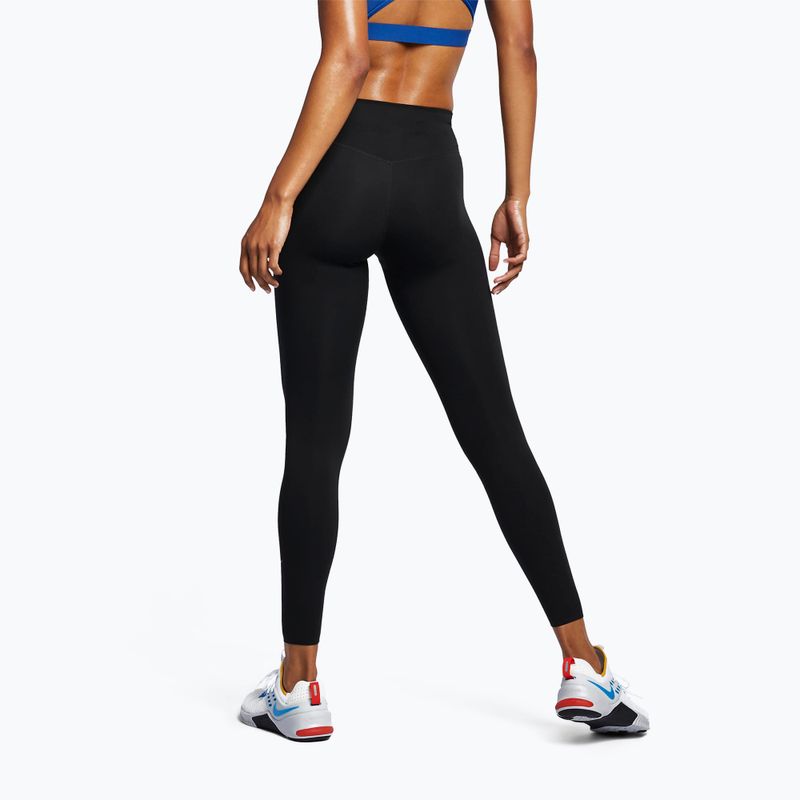 Leggings donna Nike One Luxe nero/chiaro 5