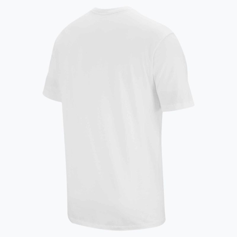 Maglietta Nike Sportswear Club uomo bianco/nero/rosso università 6