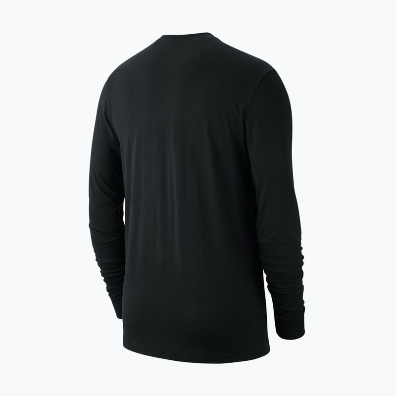 Maglia a maniche lunghe da uomo Nike Sportswear Club black/white 6