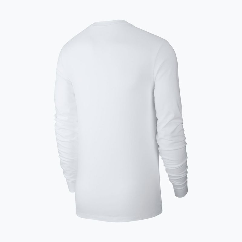Maglia a maniche lunghe da uomo Nike Sportswear Club white/black 5