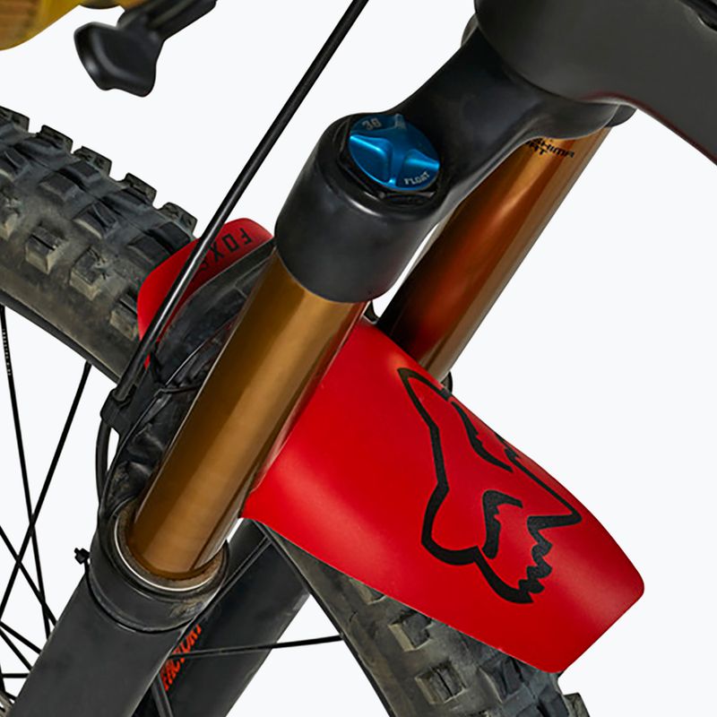 Fox Racing Mud Guard parafango rosso per bicicletta 2
