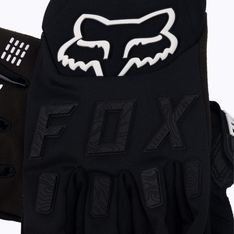 Guanti da ciclismo da uomo Fox Racing Legion nero 4