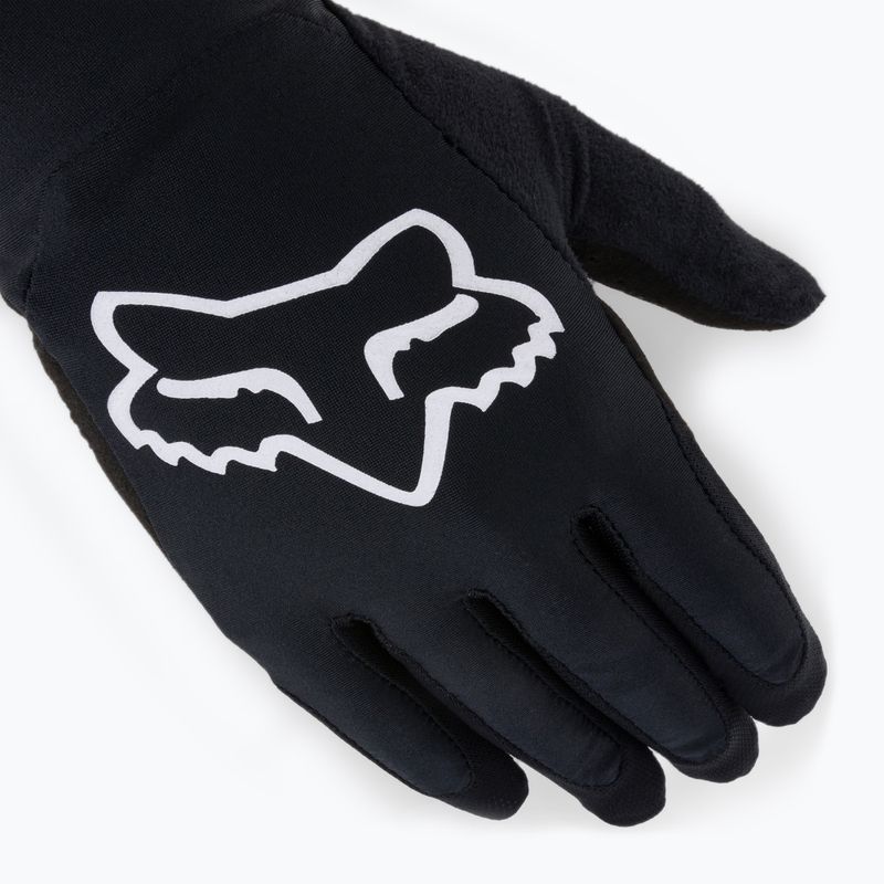 Guanti da ciclismo Fox Racing Flexair neri 4