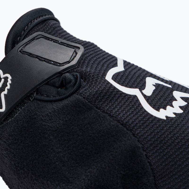 Guanti da ciclismo per bambini Fox Racing Ranger nero 4