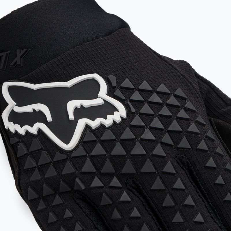 Guanti da ciclismo da uomo Fox Racing Defend nero 4