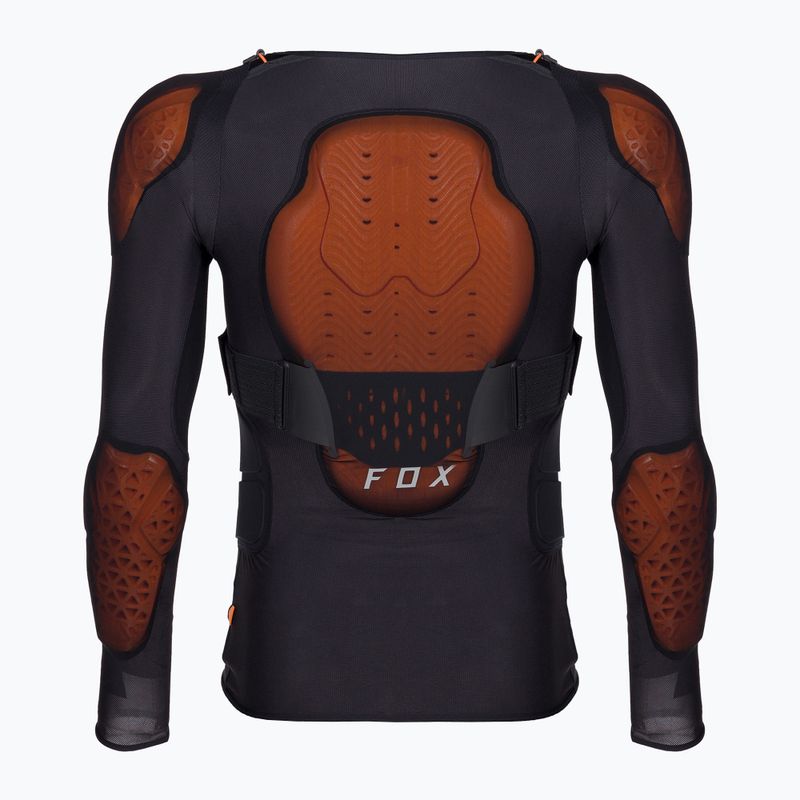 Maglia da ciclismo da uomo con protezioni Fox Racing Baseframe Pro D3O nero 2