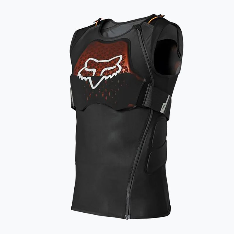 Maglia da ciclismo da uomo con protezioni Fox Racing Baseframe Pro D3O Vest nero 2