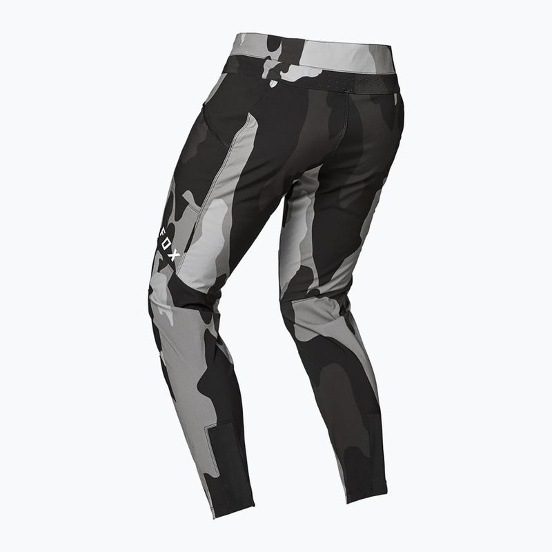 Pantaloni da ciclismo da uomo Fox Racing Defend Fire camo nero 2