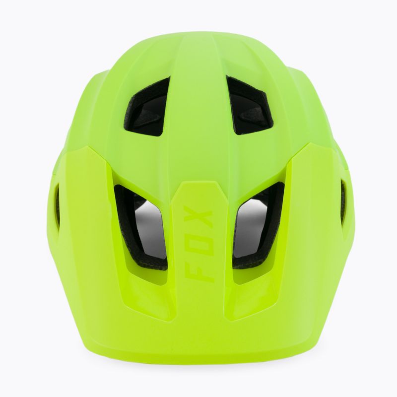 Fox Racing Mainframe Trvrs casco da bici giallo 2