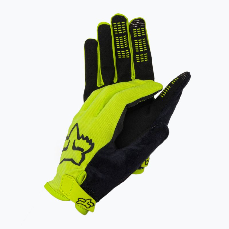 Guanti da ciclismo da uomo Fox Racing Ranger giallo fluorescente